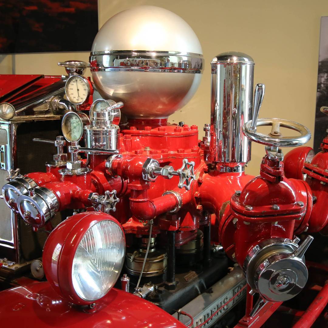 from in This is a manifold on the front of a restored fire engine. I think the is one of the top in