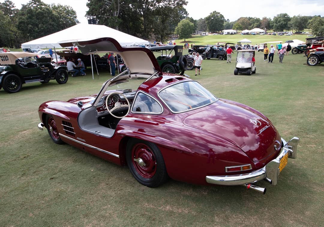 Beautiful afternoon for the Atlanta concours d'elegance.